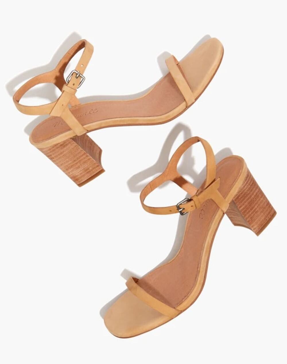 Madewell The Hollie Ankle-Strap Sandal Tan 10